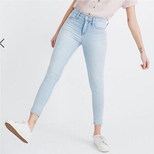 NWT Madewell 9” Mid-Rise Skinny Crop Jeans - Size 25